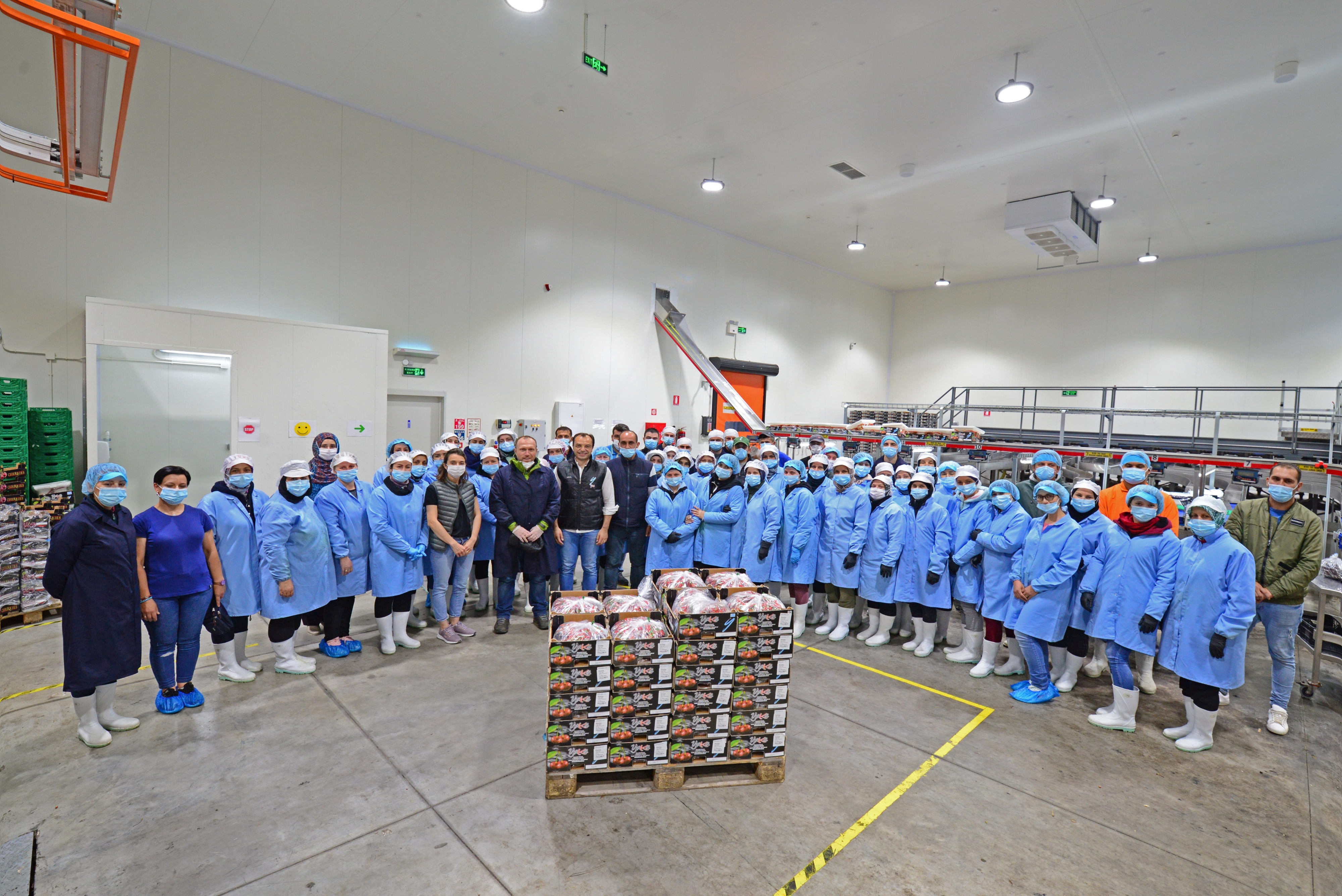 YAKA team photo inside the facility
